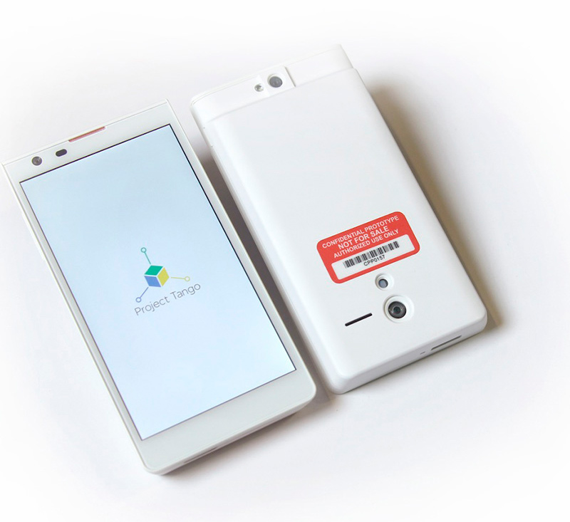 El proyecto Tango, tablets 3D