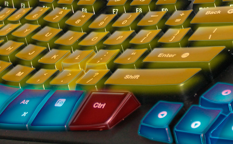 Ayuda a tus manos con los teclados ergonómicos