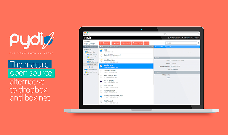 Pydio, la alternativa a Dropbox de software libre