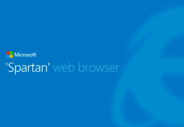 ¿Aparece Spartan para jubilar a Internet Explorer?