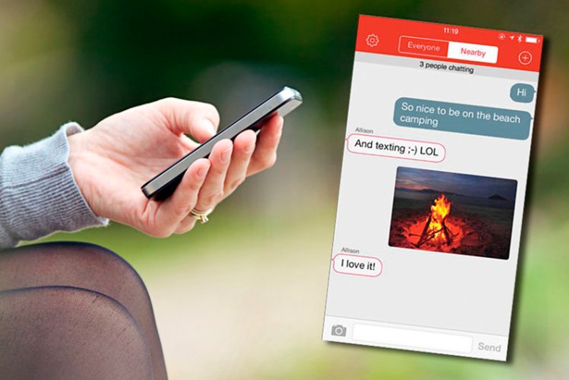 Descubre Firechat, la app de mensajería móvil para la que no hace falta Internet