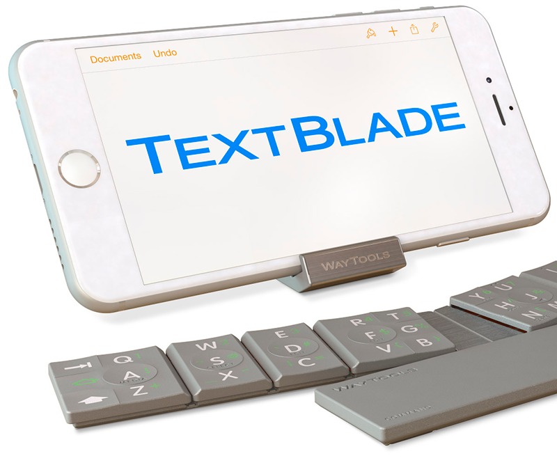 TextBlade, ¿la revolución en los teclados para smartphone?