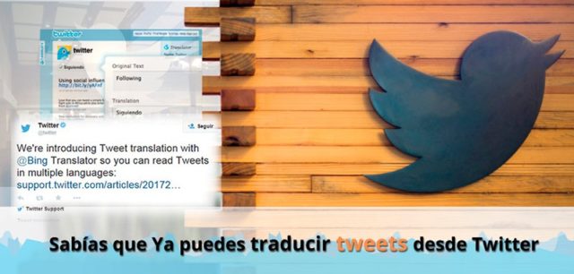 Las traducciones de tweets vuelven a la red del pajarito