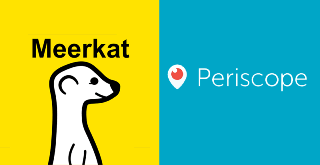 Diferencias entre Meerkat y Periscope, las apps que marcan el ritmo del ‘streaming’