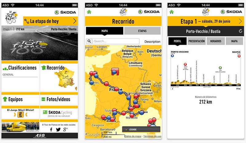 Las mejores apps para vivir el Tour de Francia