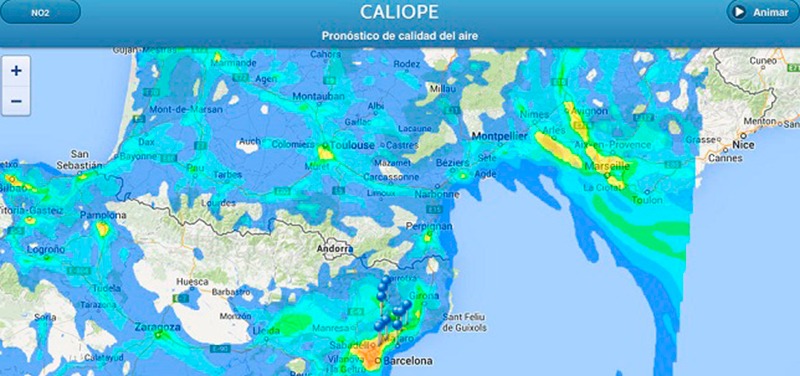 Una app española te informa sobre la calidad del aire