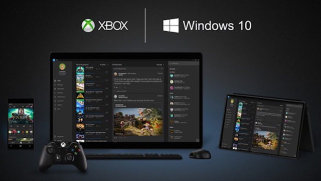Windows 10 permite jugar a la Xbox One desde tu PC