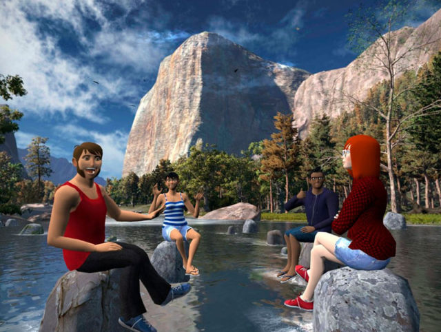 Llega V-Time, el Facebook de realidad virtual para móvil y ordenador