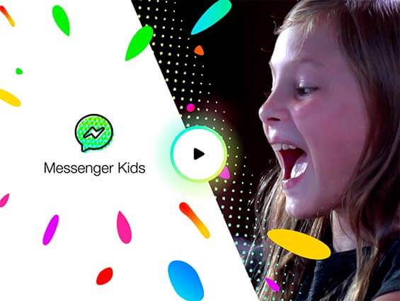 Servicio de mensajería de Facebook para niños