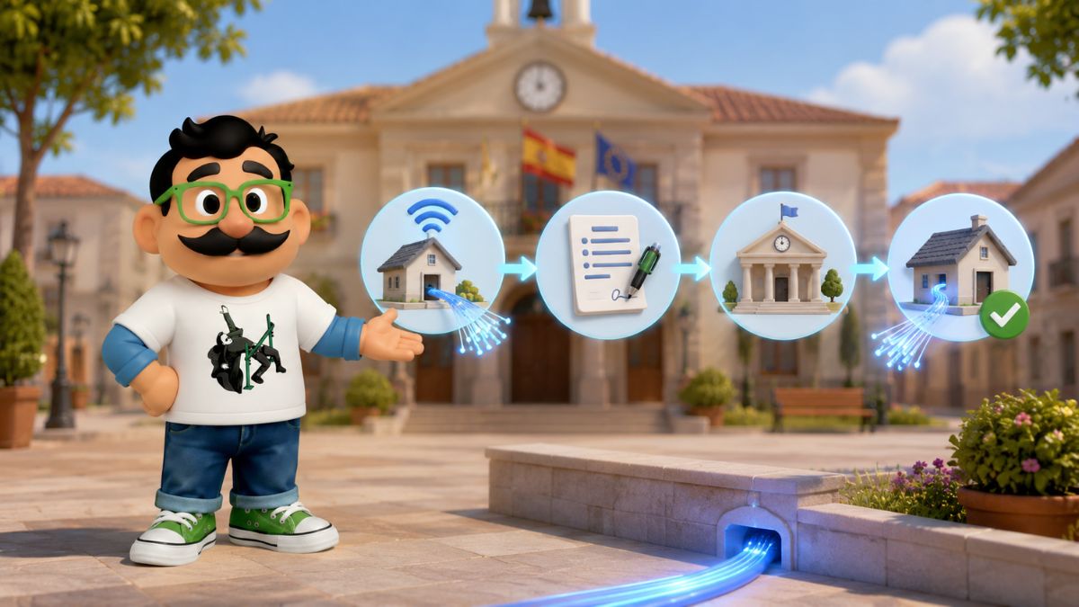 solicitar fibra al ayuntamiento