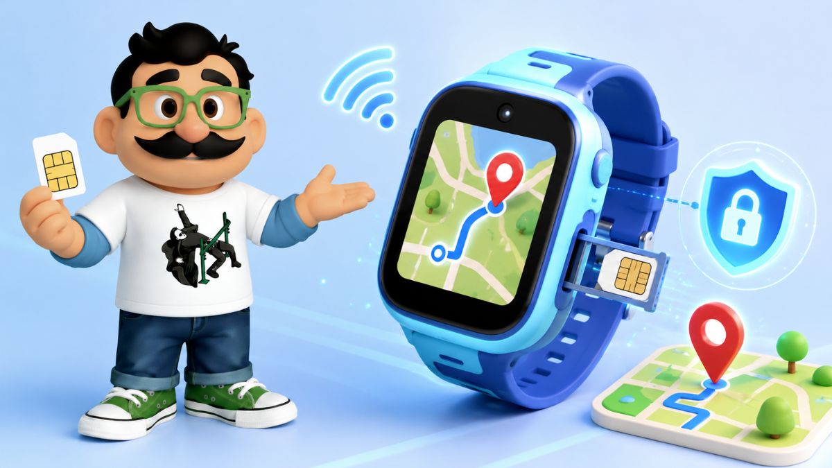 Tarjeta para smartwatch niños