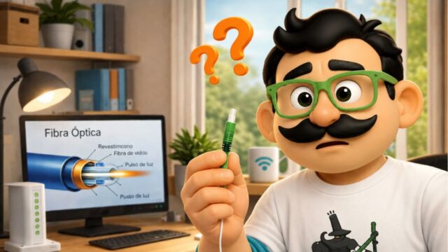¿Cómo funciona la fibra óptica?