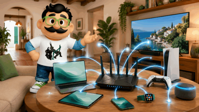 Qué router necesitas si tienes muchos dispositivos conectados