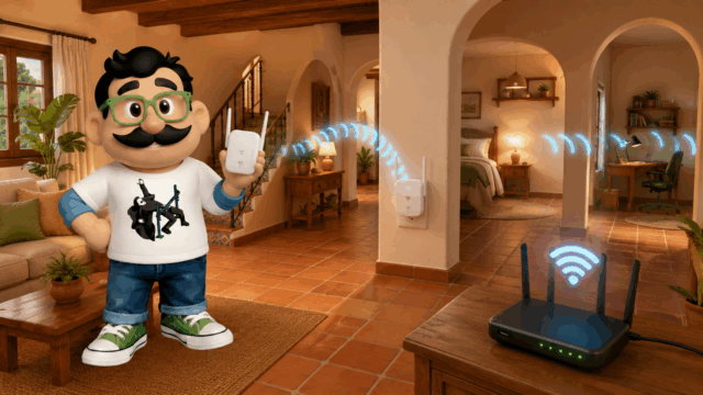Cómo elegir un repetidor WiFi según tamaño de tu casa