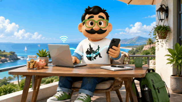 Tarifas móviles baratas para freelances que trabajan desde cualquier lugar.