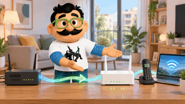 Cómo cambiar de compañía de fibra sin quedarte sin internet ni fijo